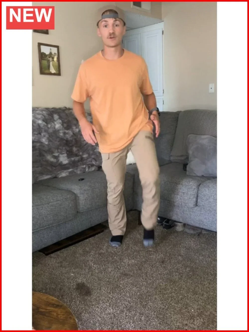 Men's Tactical Cargo Pants Water Resistant Quick Dry 6 Pockets Lightweight